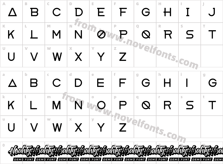 FreeStopDemoRegularCharacter Map