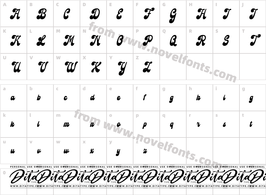 Tailgates Personel UseCharacter Map