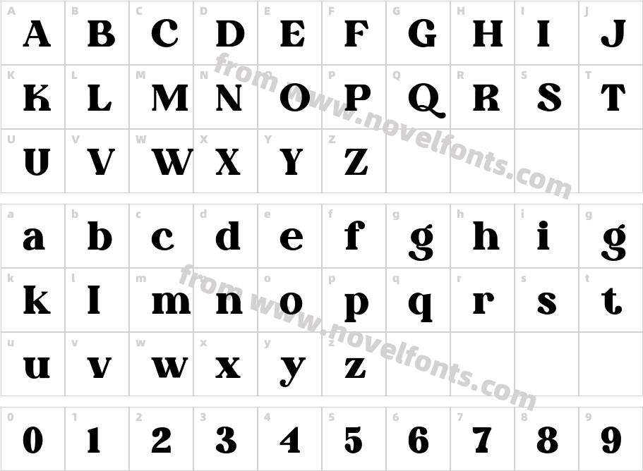 The Morille (Demo)Character Map