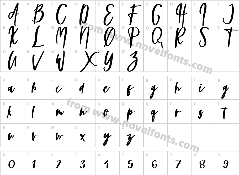 ToothBunnyCharacter Map