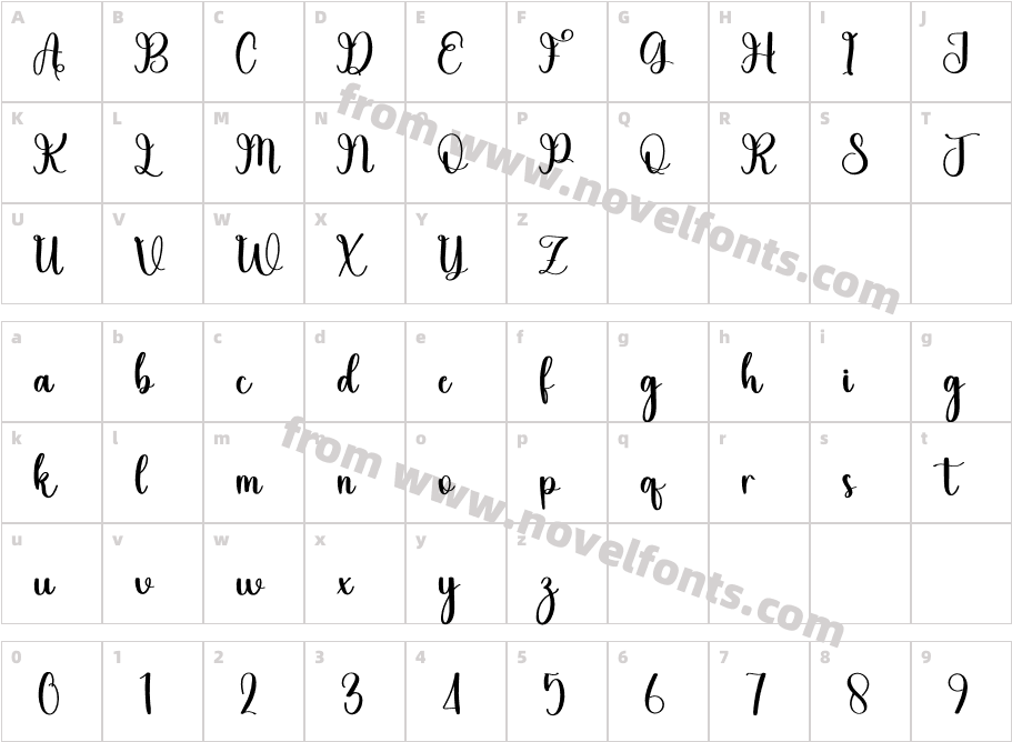 TowelRegularCharacter Map