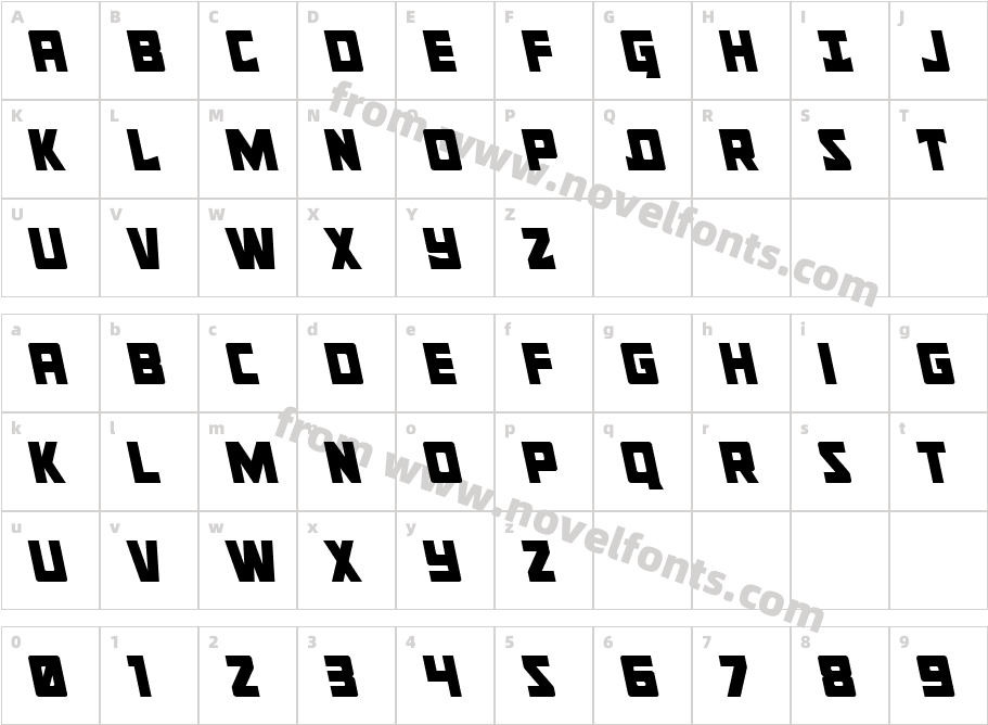 Tower of Silence LeftalicCharacter Map