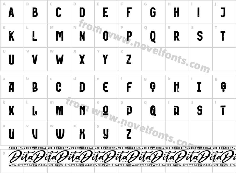 Truecolor Personal UseCharacter Map