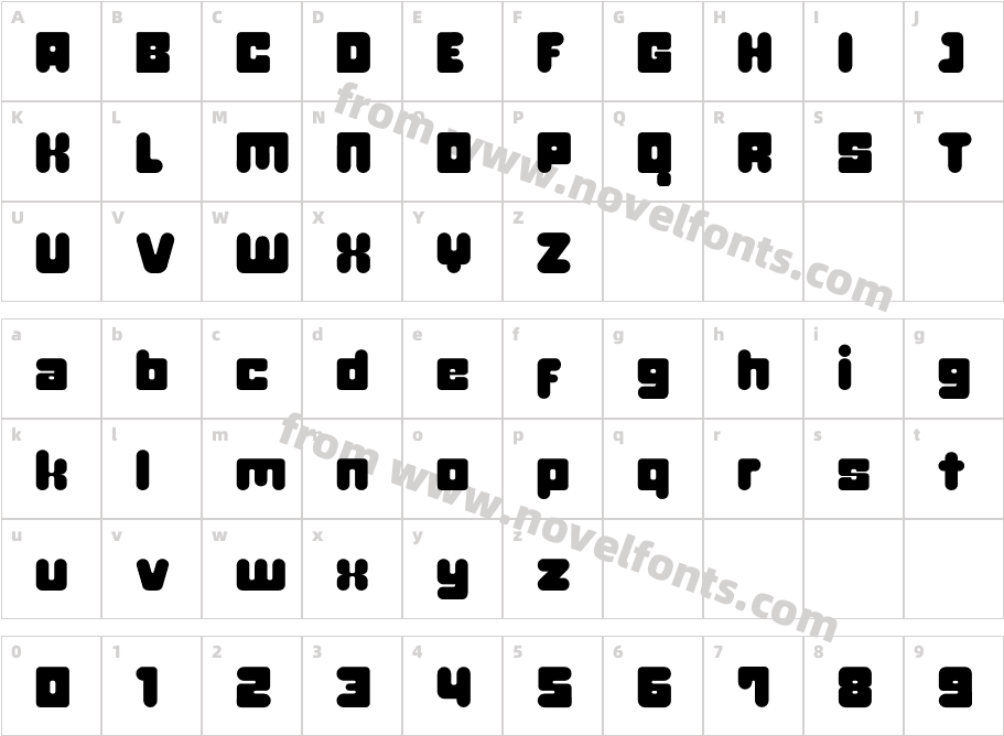 UnblockCharacter Map