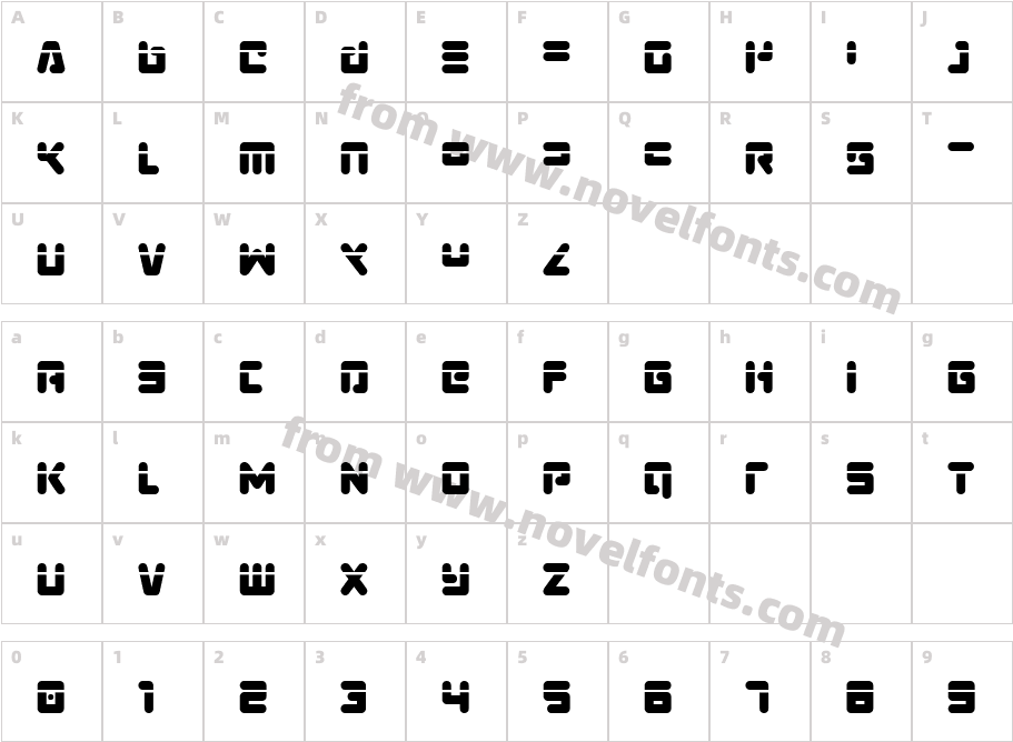 Unbound Gamer LaserCharacter Map