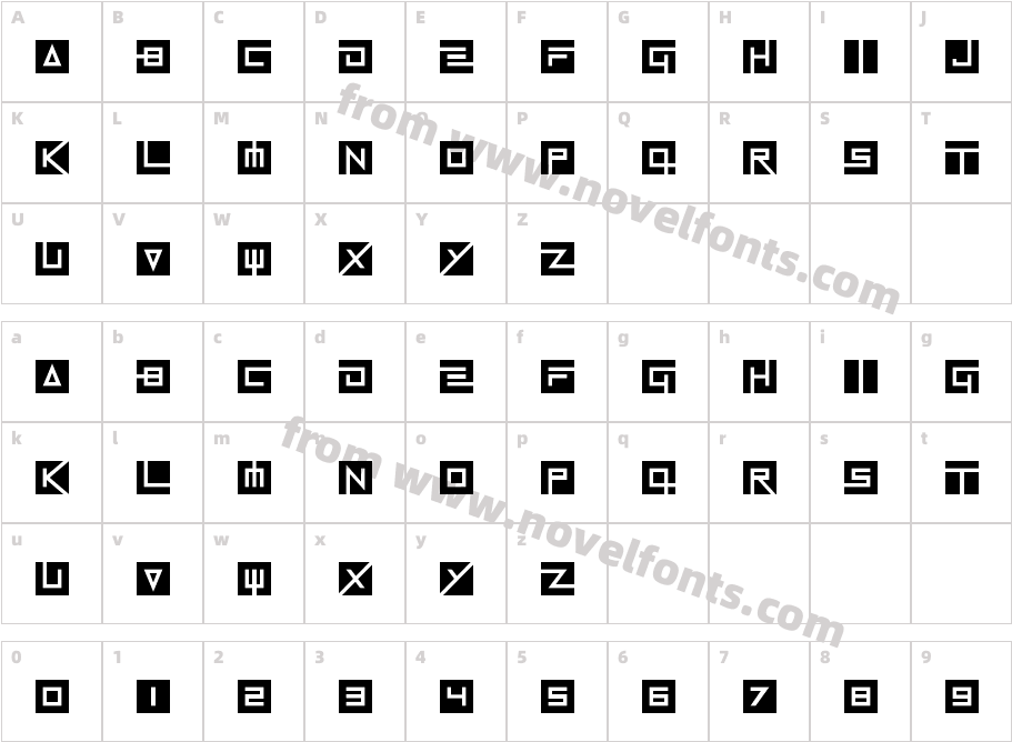 UnknownGalaxyCharacter Map