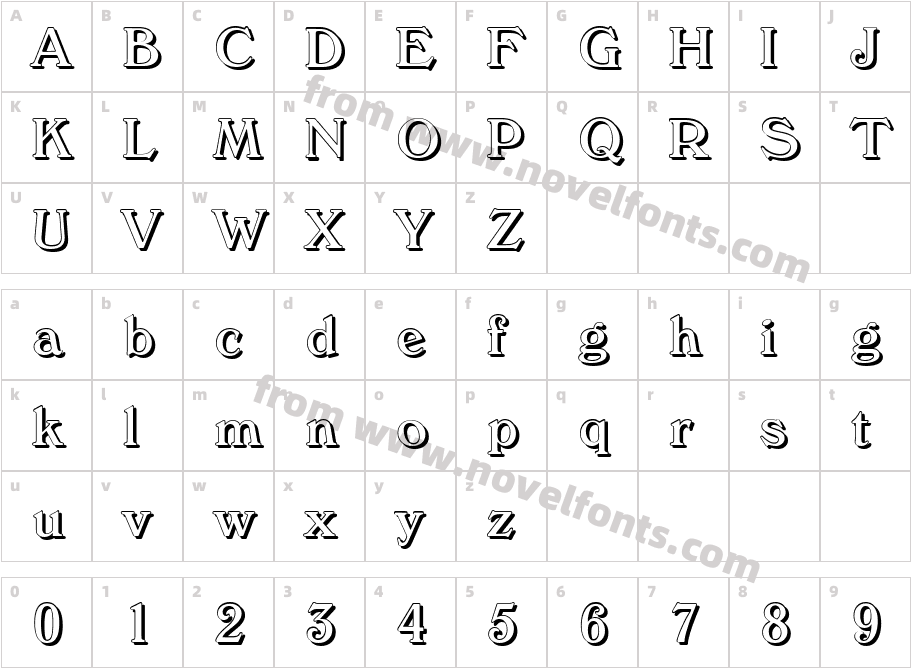 VeronaShadowCharacter Map