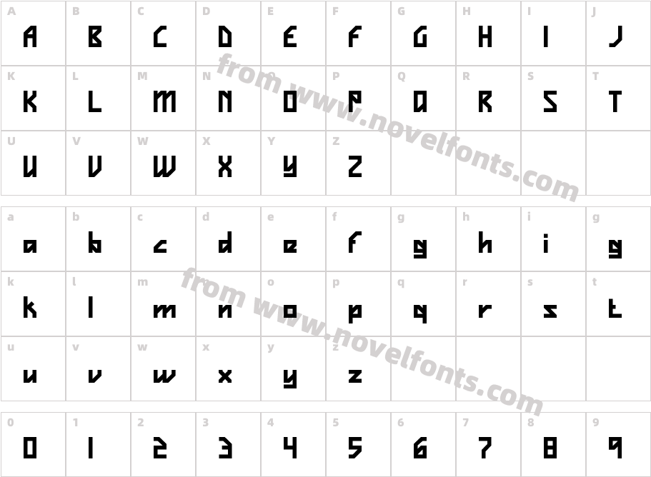 VigilanceBRKCharacter Map