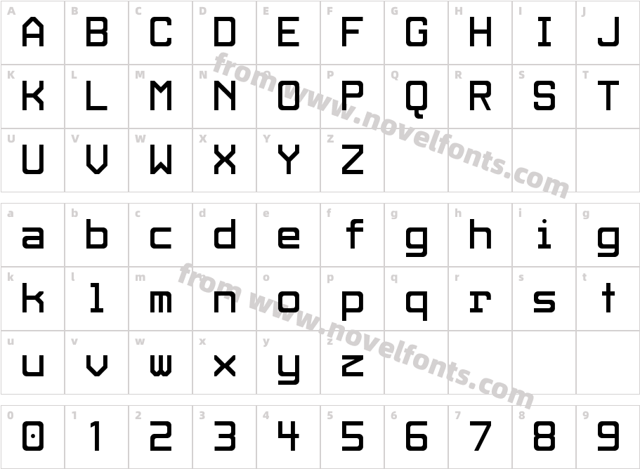 W3$iPCharacter Map