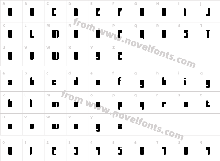 WagerBRKCharacter Map