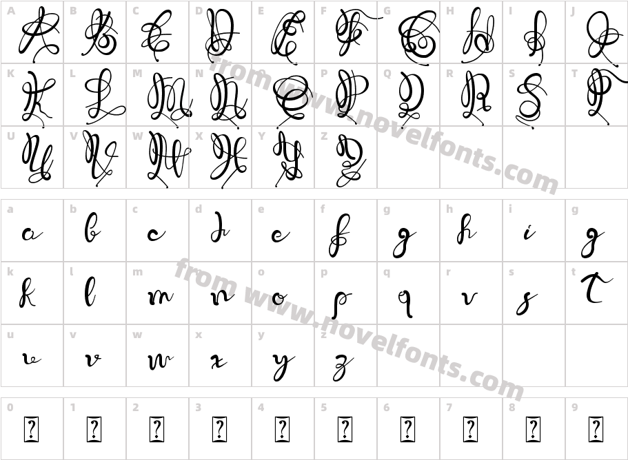 WarllisaCharacter Map