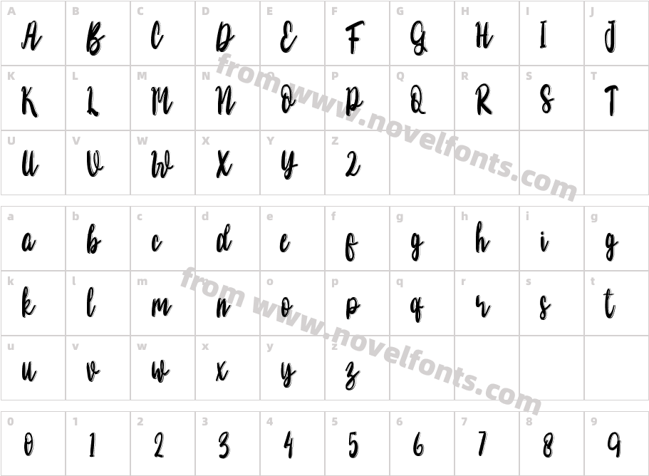 WelcomeValentinessa-OV8weCharacter Map