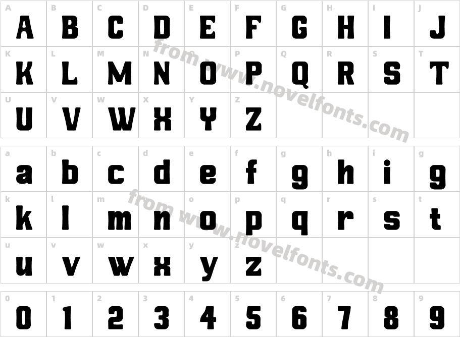 WibledonCharacter Map