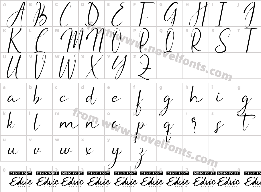 Wilbert Brown DemoCharacter Map