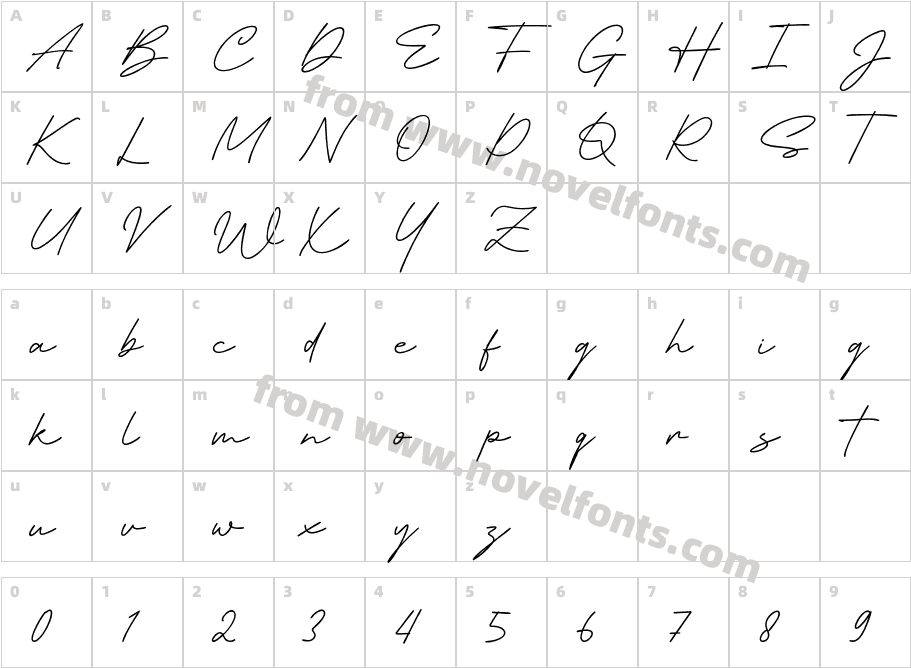 Winter WindCharacter Map