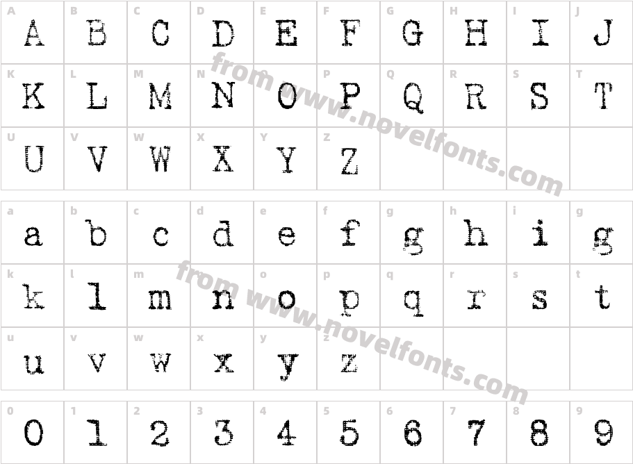 Fucked Olympia JCharacter Map