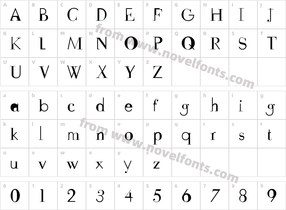 FudoniOneCharacter Map