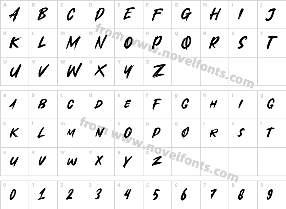 XtradexCharacter Map