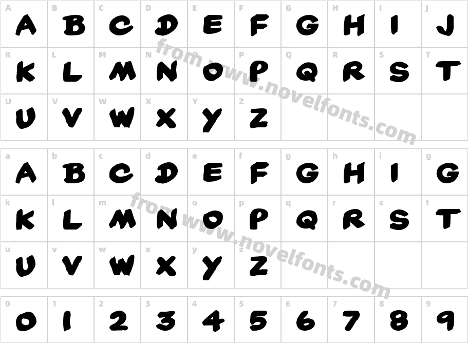 Yard SaleCharacter Map