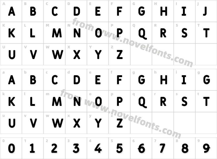 Fulbo-RetroCharacter Map