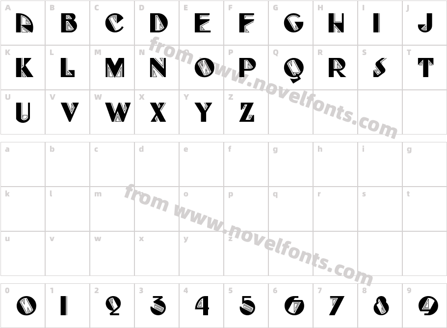 FullTiltBoogieCharacter Map