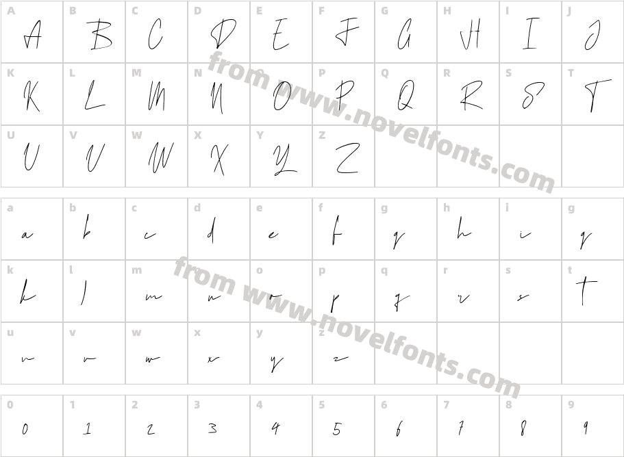 Yokohama DemoCharacter Map