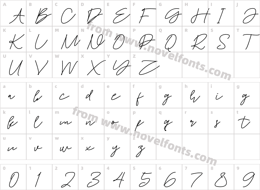 YumodaCharacter Map