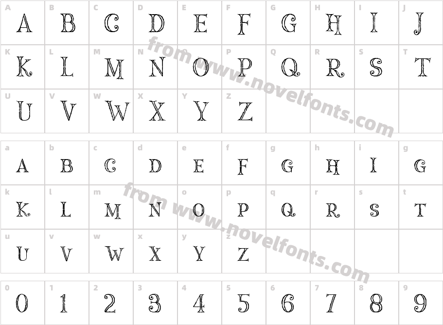 ZYLAA EclecticCharacter Map