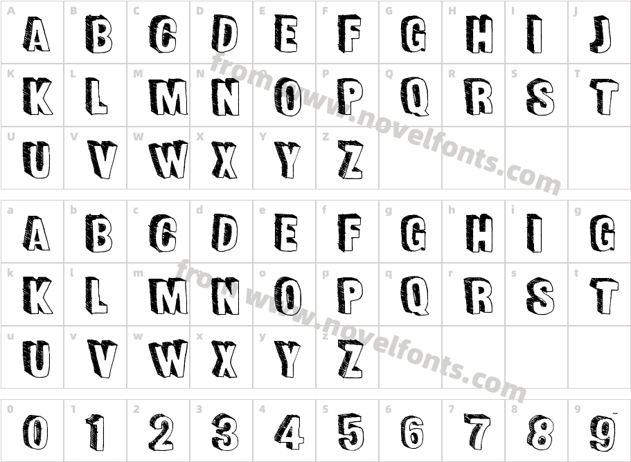 FunSizedCharacter Map