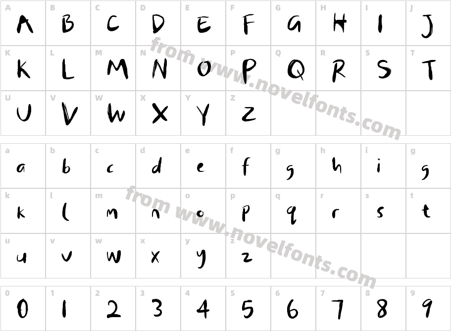 ZYLAA IneffableCharacter Map