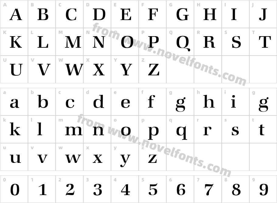 ZabriskieBookCharacter Map