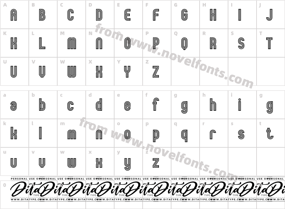 ZeneonCharacter Map