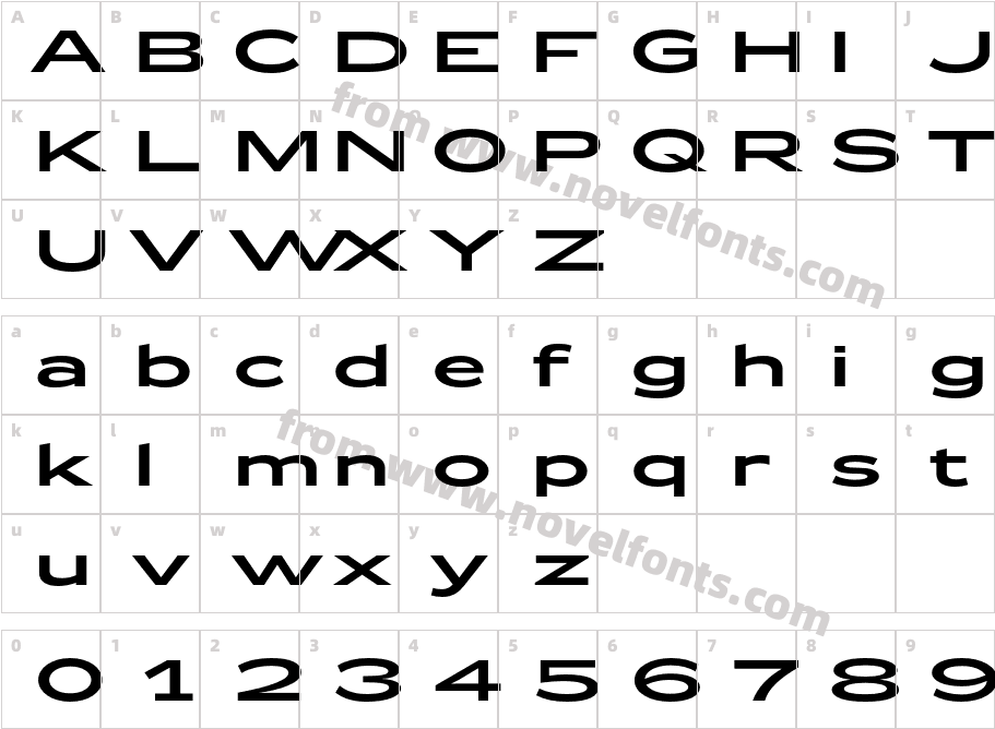 Zeppelin53Character Map