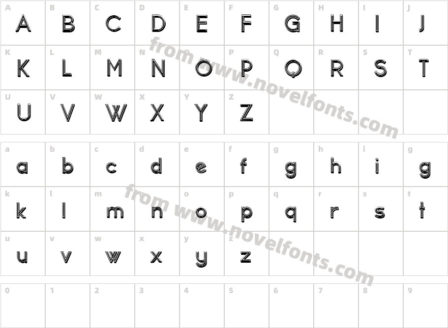 ZezenCharacter Map