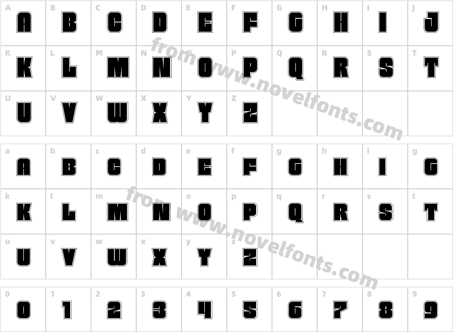 Funk Machine AcademyCharacter Map