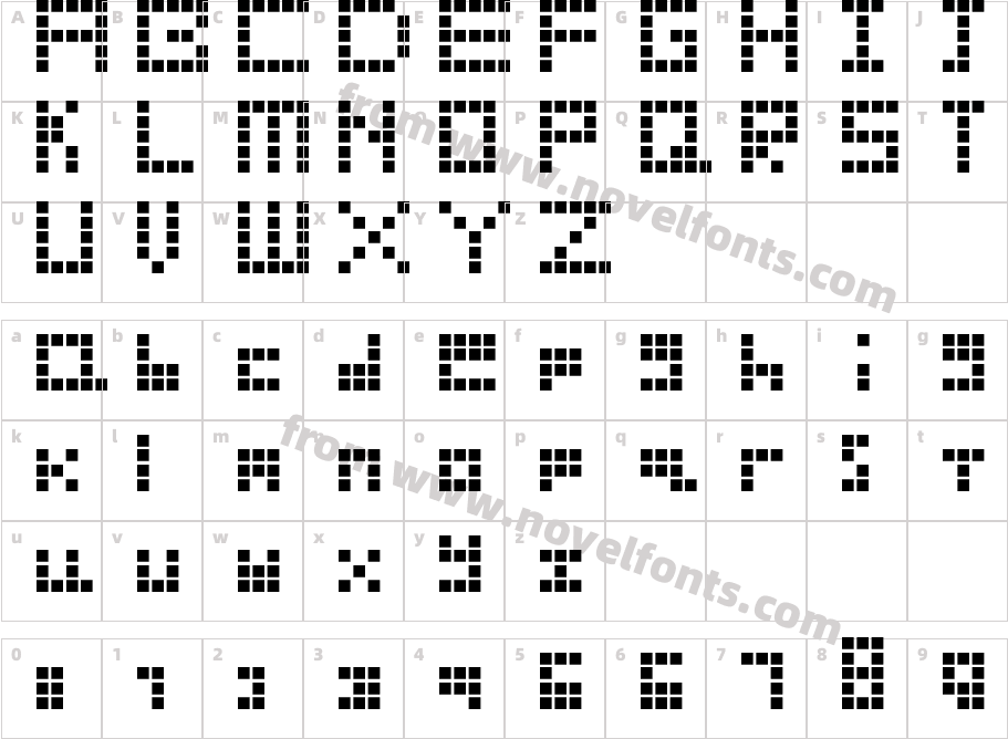 blocksCharacter Map