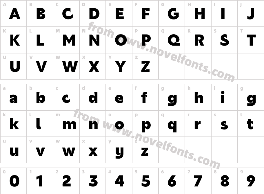 butter sans RegularCharacter Map