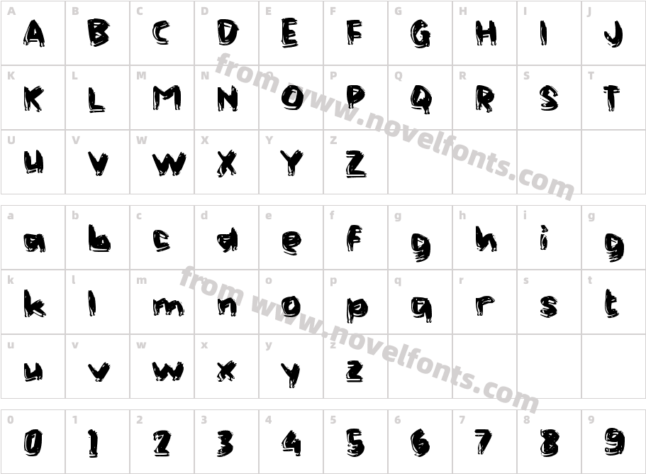 eEcanoCharacter Map