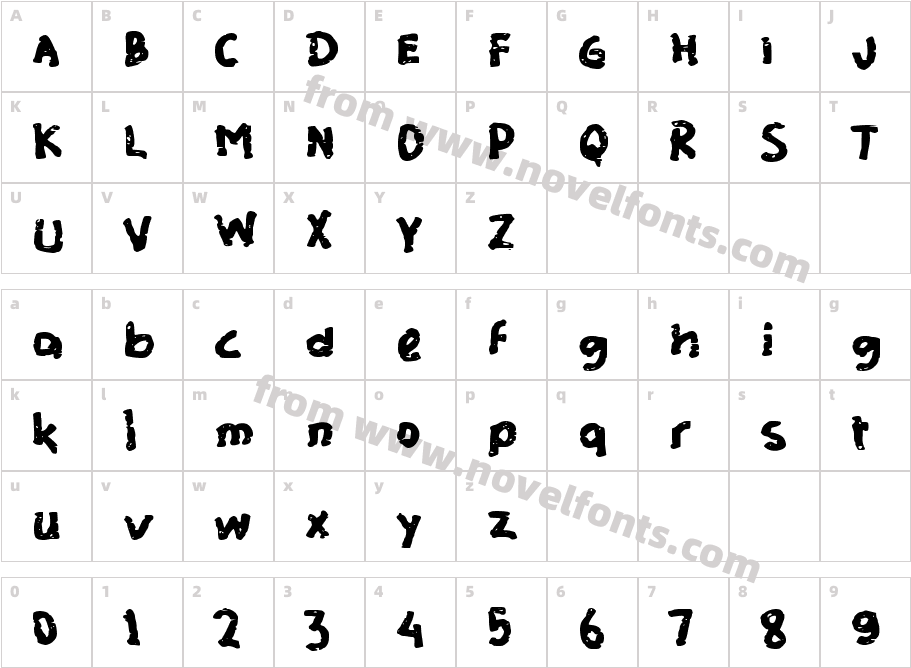 eEcengCharacter Map