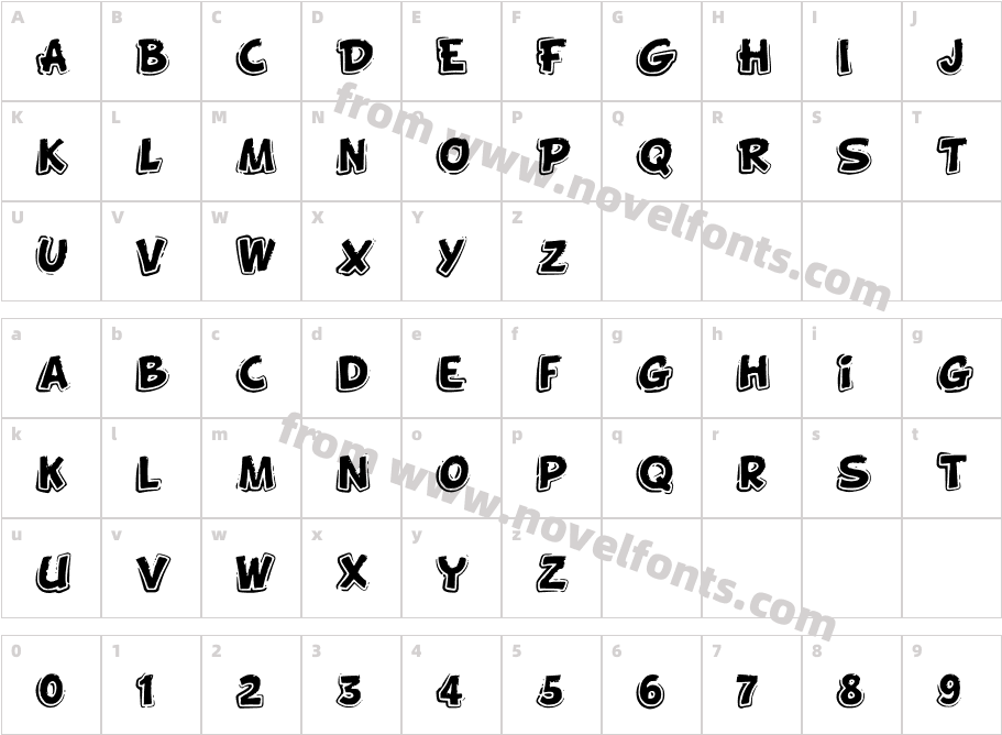 FunnyKidCharacter Map