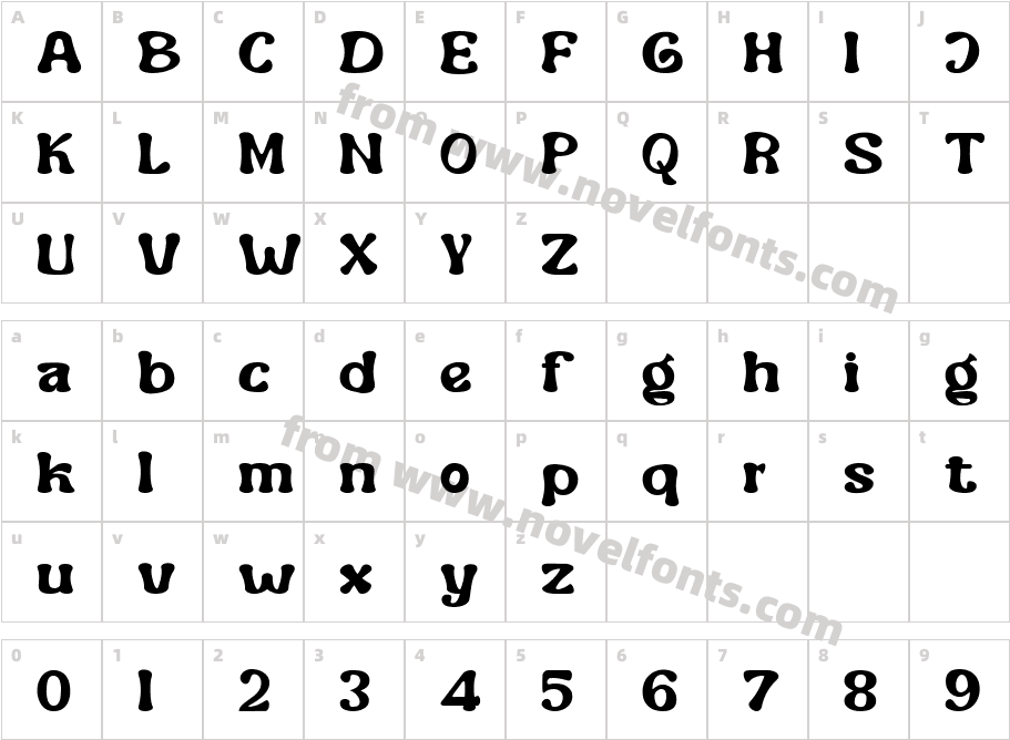 font93Character Map