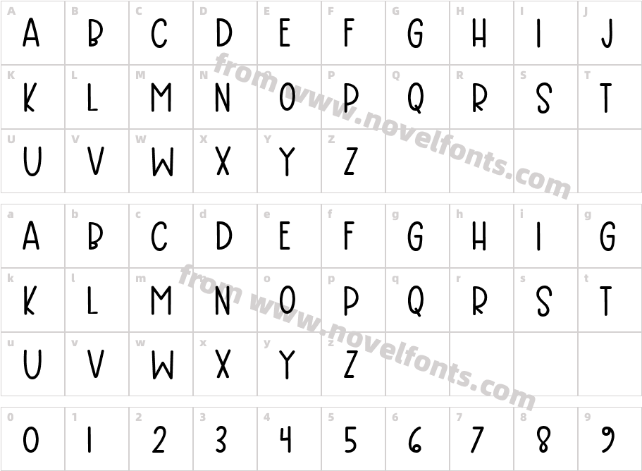 hailey bonus BoldCharacter Map