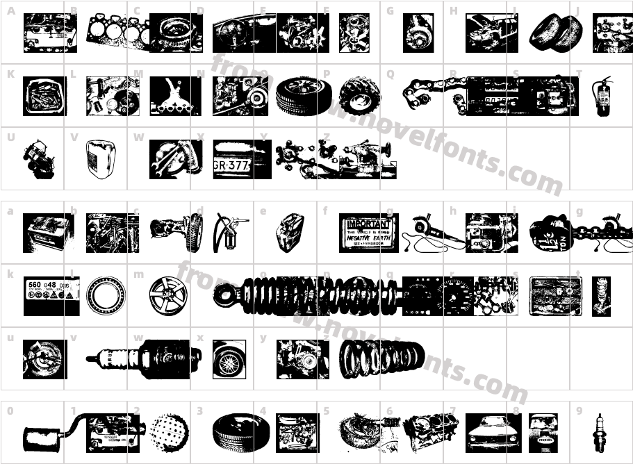 howcaniorganizemygarageCharacter Map