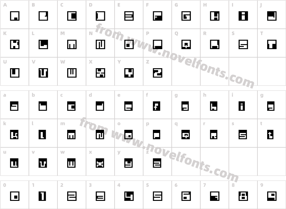 husbyCharacter Map