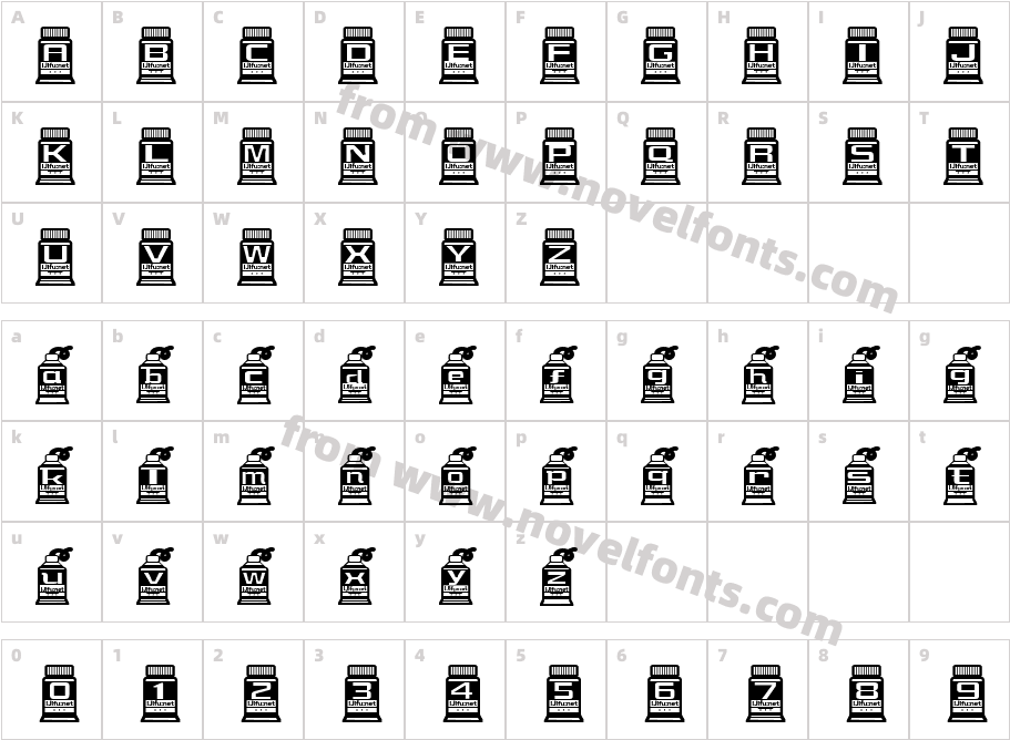 iJifutexCharacter Map