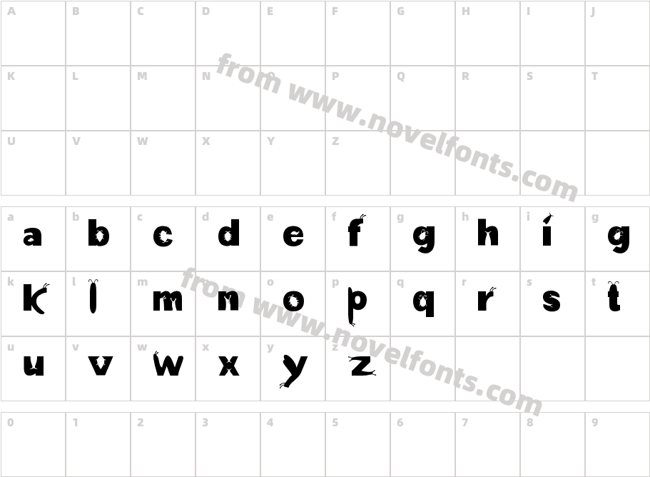 ill_ve_godth_struckCharacter Map