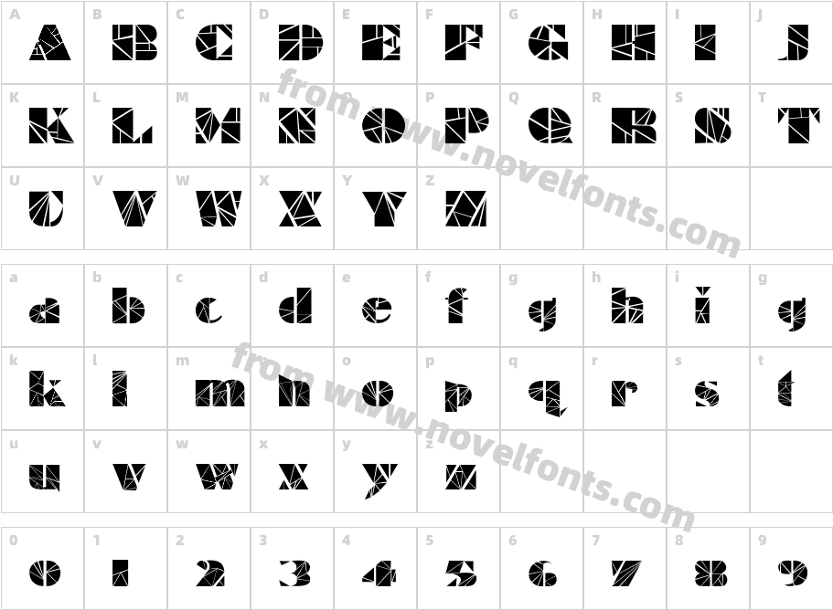 illuminateCharacter Map