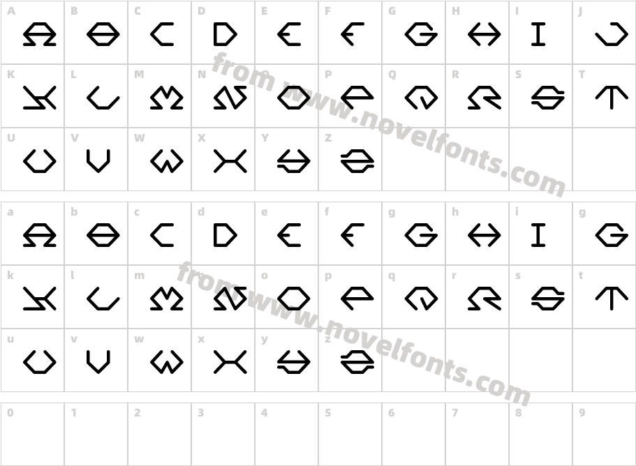 insideCharacter Map