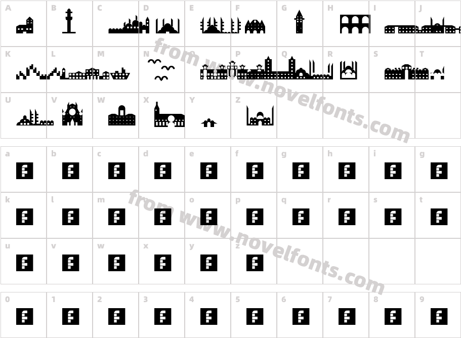 istanbulCharacter Map