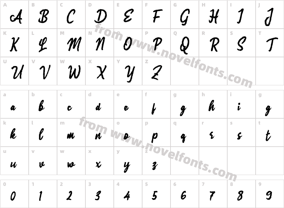 jJerukCharacter Map